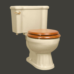 Renovators Supply - Toilets Bone Toilet Brass Handle 3 1/2Gal/Flush Not ...