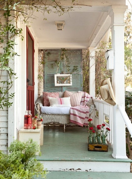 Rustic Porch by tumbleweed and dandelion.com