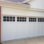 Carriage House Garage Doors - Traditional - Garage And Shed - detroit ...