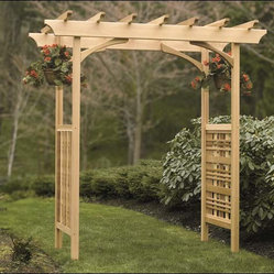 Fifthroom - Red Cedar Grand Estate Adjustable Arbor - This stately ...