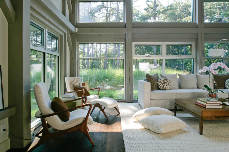 farmhouse living room by Betty Wasserman