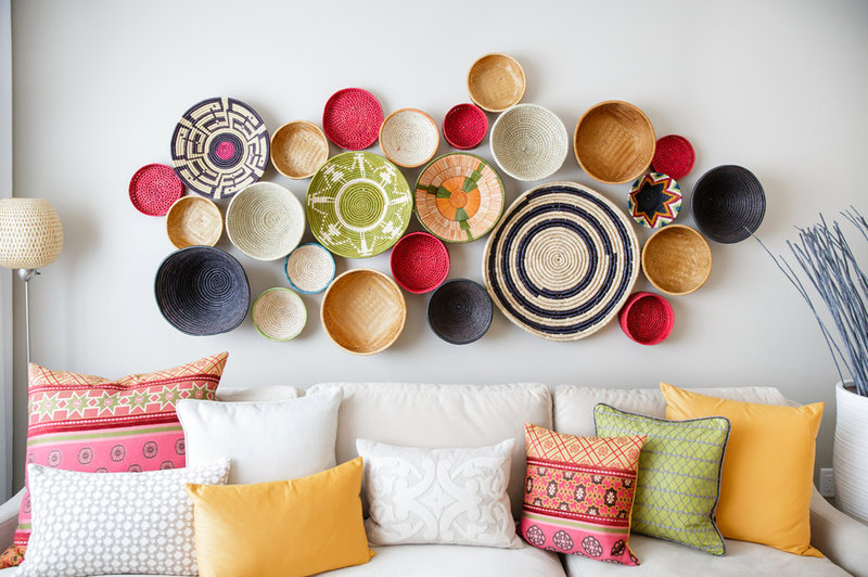 mediterranean living room by Natalie Fuglestveit Interior Design