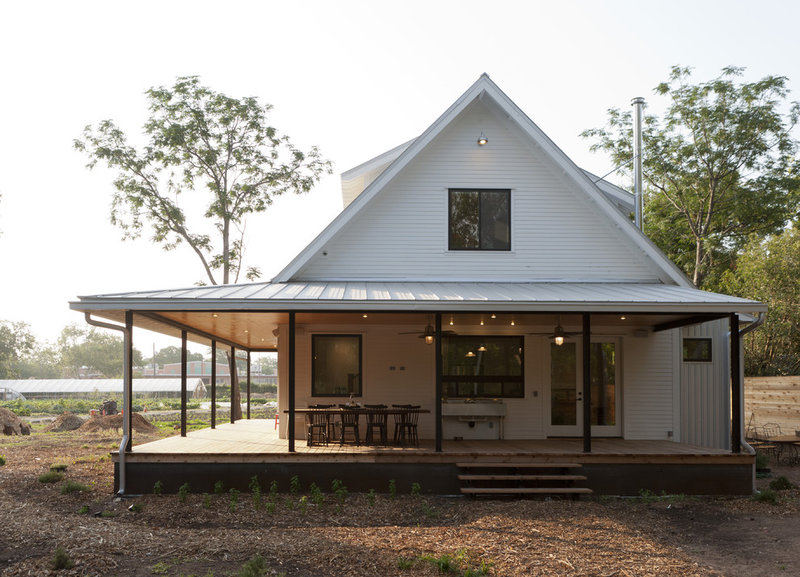 Farmhouse Porch by Rauser Design