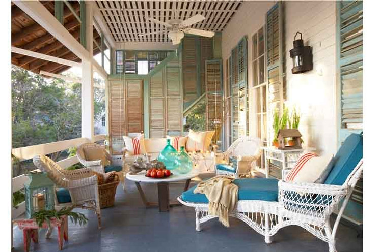 Eclectic Porch by Jean Allsopp Photography
