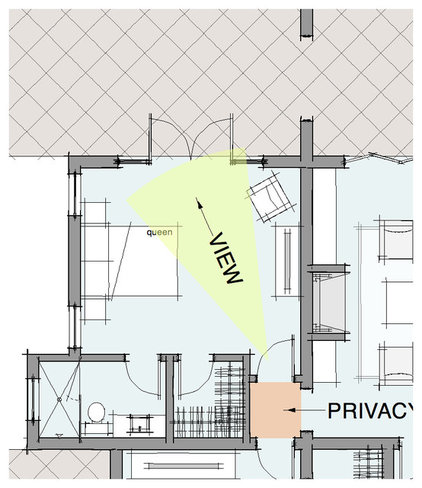 modern floor plan by Dylan Chappell Architects