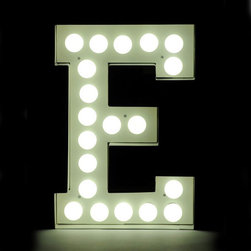 Alphabet Letter Lighting: Find Lamps, Chandeliers and Pendant Lights Online