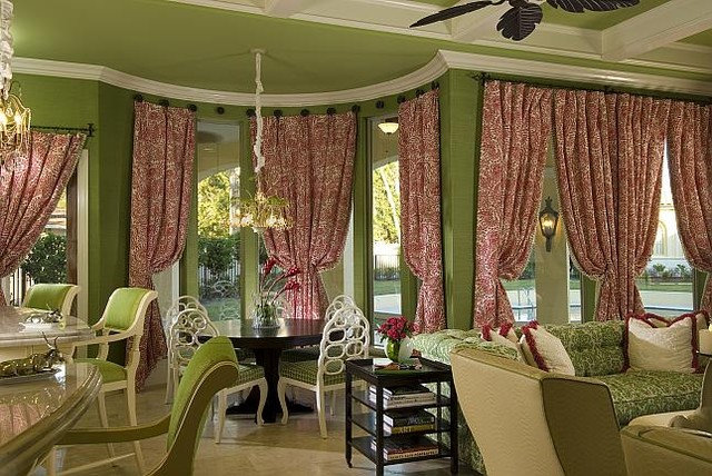 Eclectic Dining Room by CIH Design