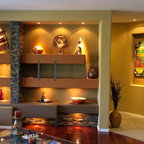 DAGR Custom Media Wall - Traditional - Family Room - phoenix - by DAGR ...