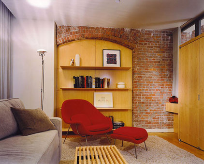Modern Family Room by Colvin Design