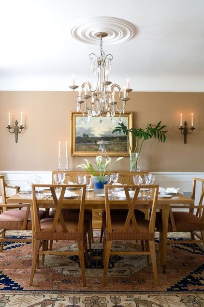 Traditional Dining Room by Steve Wallace Design