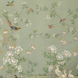 Kew WGC-150 Wallpaper - What could be more elegant than a room done in ...