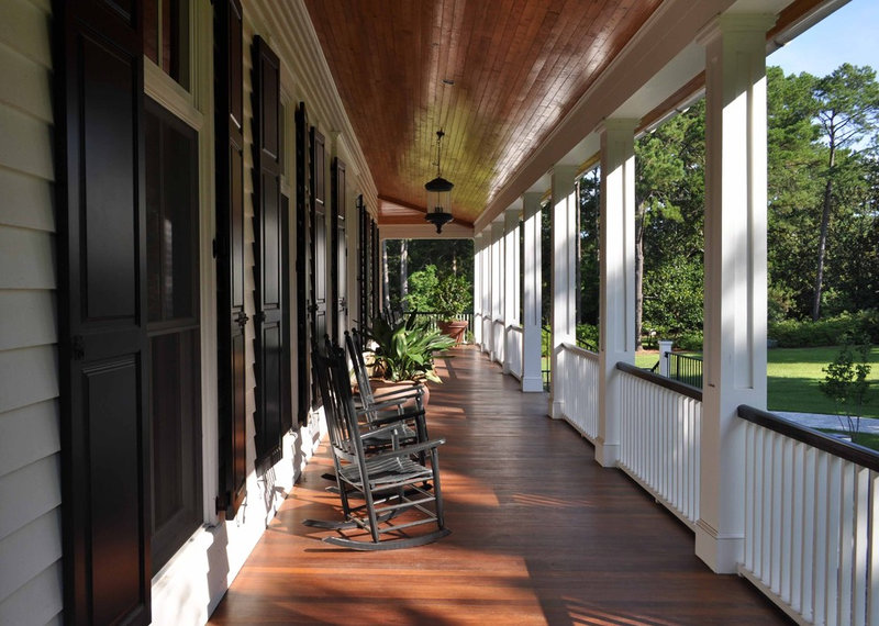 Traditional Porch by Frederick + Frederick Architects