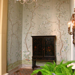 Chinoiserie Wallpapers - Paul Montgomery Kew Garden hand painted ...