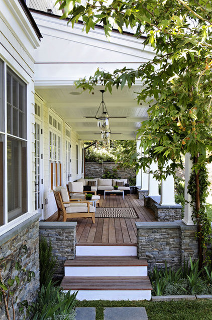 Traditional Porch by Tim Barber LTD Architecture & Interior Design