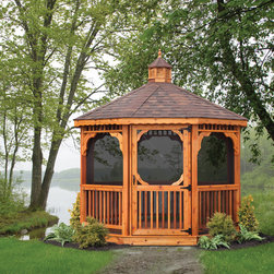 Shop Prefab Cedar Gazebo Kits Products on Houzz