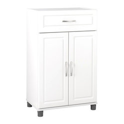 Ameriwood - SystemBuild 1 Drawer 2 Door Cabinet - Ameriwood - Storage ...