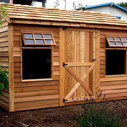 Cedarshed Haida Shed - This cedar shed is a classic shed with ...