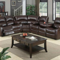 Leather Reclining Sectional Sectional Sofas: Find Large and Small ...