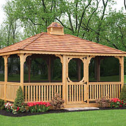 Shop Prefab Cedar Gazebo Kits Products on Houzz