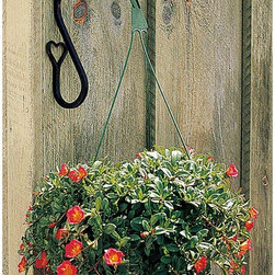 Renovators Supply - Plant Hangers Wrought Iron Heart Plant Hanger 7