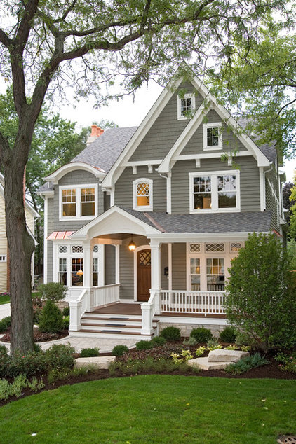 Traditional Exterior by JB Architecture Group, Inc.