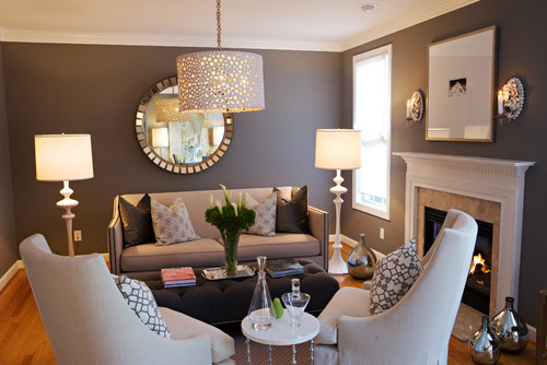Heather Garrett Design contemporary living room