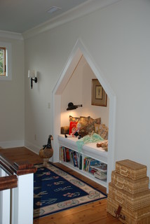 Quiet Reading Nook traditional hall
