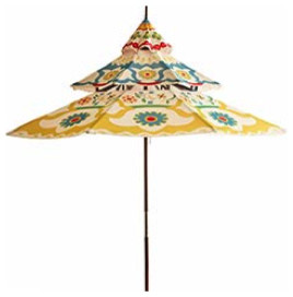 9-Foot Pagoda Umbrella  outdoor umbrellas