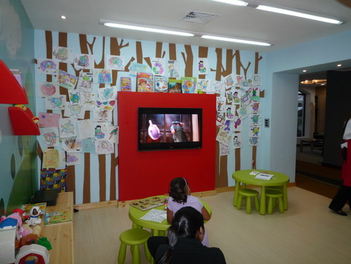 Daycare, playroom contemporary kids
