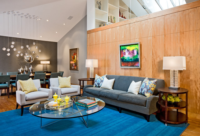 contemporary living room by Eminent Interior Design