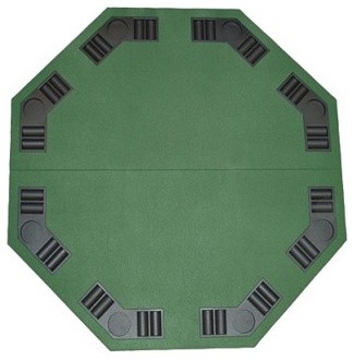 Poker & Blackjack Table Top with Case modern accessories and decor