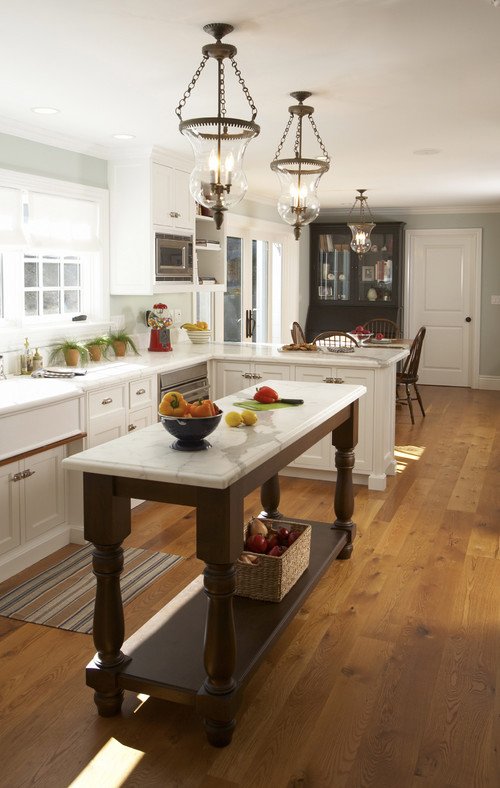 House in the Hamptons traditional kitchen