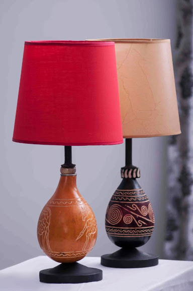 African Table lamps