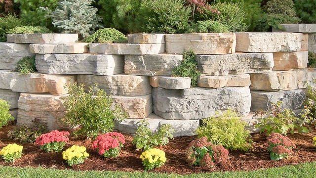 Rosetta Outcropping - Landscaping Stones And Pavers - kansas city - by ...