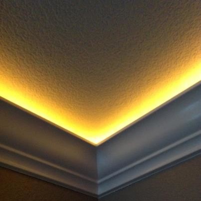 Lighted Crown Moulding - Modern - other metro - by Trimworx Inc.