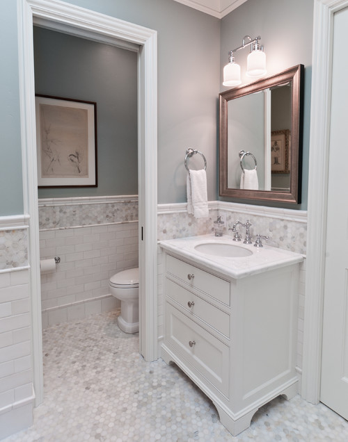 Remodelaholic Tips And Tricks For Choosing Bathroom Paint Colors - Choosing A Paint Color For Bathroom