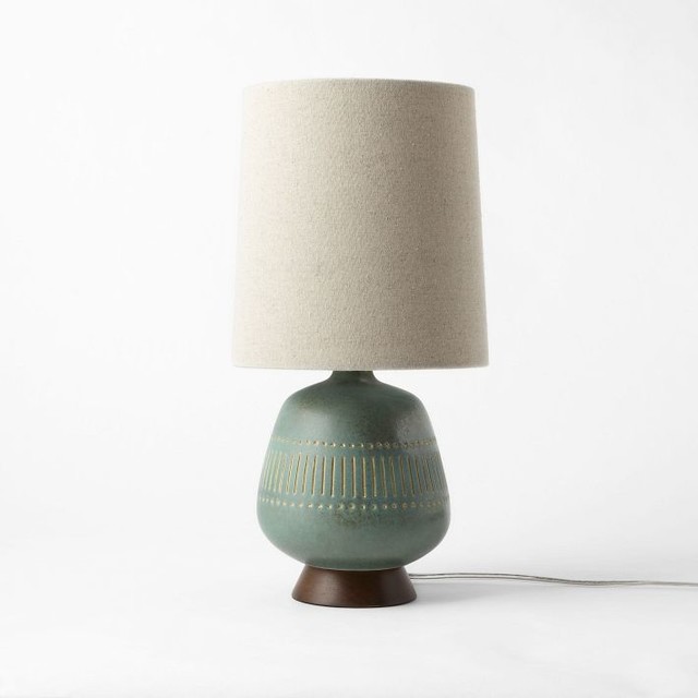 Midcentury Table Lamp, Jar - Midcentury - Table Lamps - by West Elm