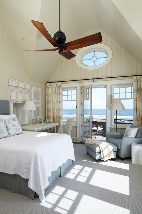 beach bedroom simple fan