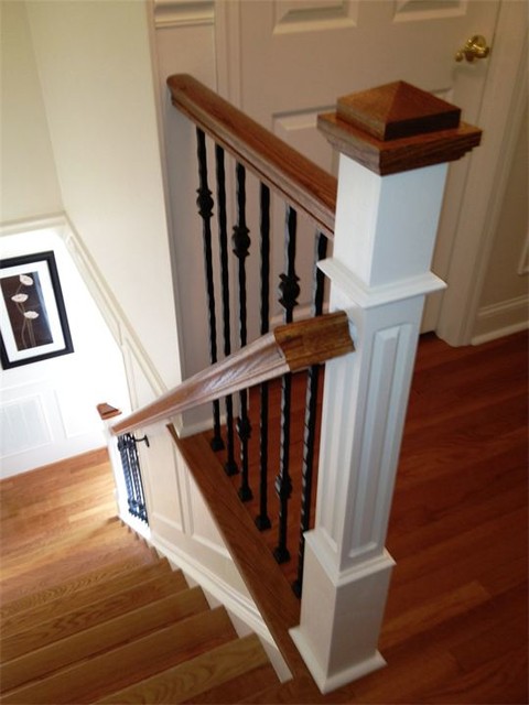 Interior railings - Craftsman - Staircase - philadelphia - by Ironfire ...