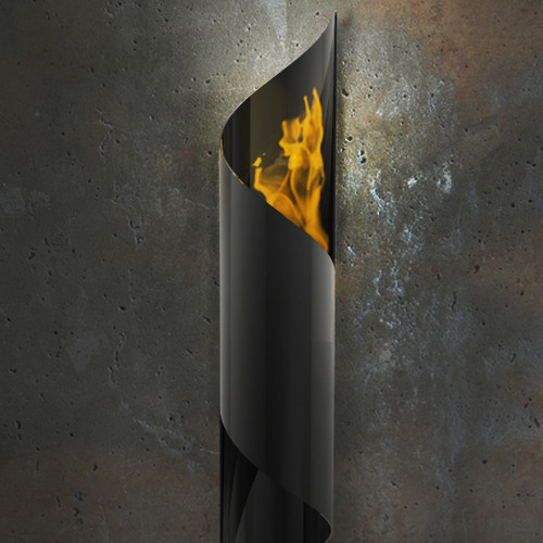 Nuvo Wall Mounted Bio Ethanol Fireplace - Modern - Tiki Torches - by ...