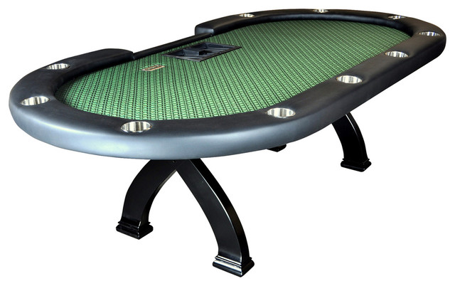 BBO Poker Casino X2 Professional Poker Table - Red Suited Speed Cloth ...