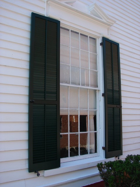 Exterior Shutters - Traditional - Window Treatments - philadelphia - by ...