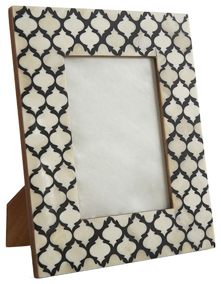 Bone Photo Frame - Moroccan-Inspired - Traditional - Picture Frames ...