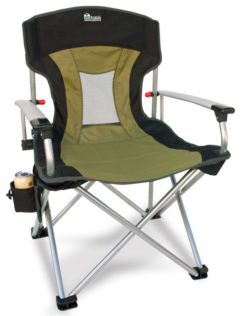 Earth New-Age Vented Back Outdoor Aluminum Folding Lawn Chair - Beach ...