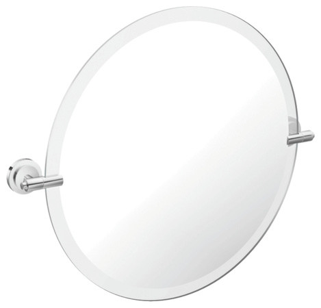 Moen Iso Round Mirror Pivoting Brackets, Chrome (DN0792CH ...