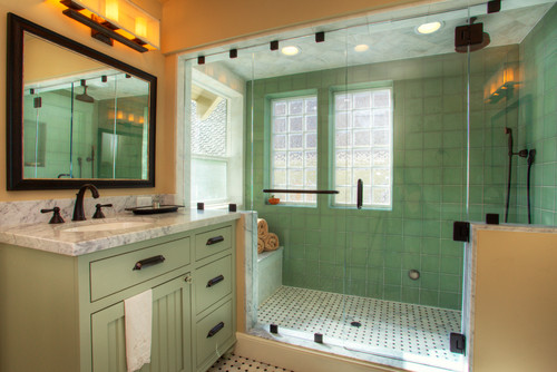 What S Your Style Craftsman Bathroom, Mission Style Bathroom Vanity Mirrors