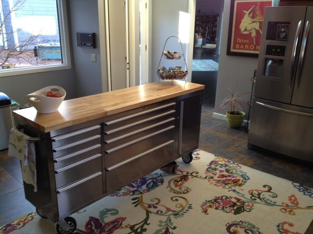 Whalen Now Makes A 48 Ss Tool Cabinet, Tool Box Kitchen Island
