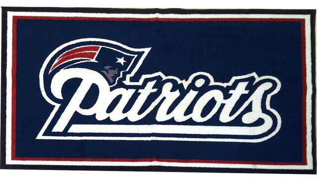 NFL New England Patriots 4 x 6 Area Rug - Contemporary - Game Room And ...