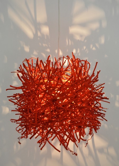Red Round Roost Lamp - Contemporary - Pendant Lighting - boston - by ...