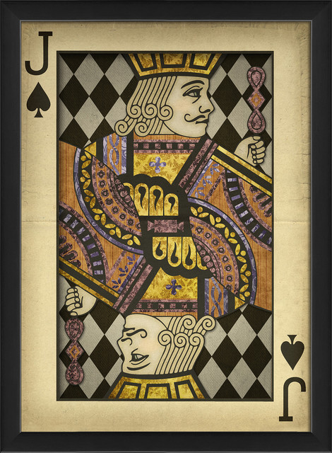 Jack of Spades Print - Contemporary - Prints And Posters - by The ...